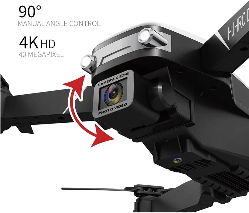 E88 Pro Drone with 4K Camera, WiFi FPV 1080P HD Dual Foldable RC Quadcopter Altitude Hold, Headless Mode, Visual Positioning, Auto Return Mobile App Control...