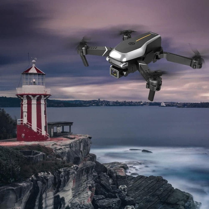 E88 Pro Drone with 4K Camera, WiFi FPV 1080P HD Dual Foldable RC Quadcopter Altitude Hold, Headless Mode, Visual Positioning, Auto Return Mobile App Control...