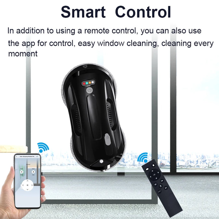 Ultra thin Robot vacuum cleaner window cleaning robot