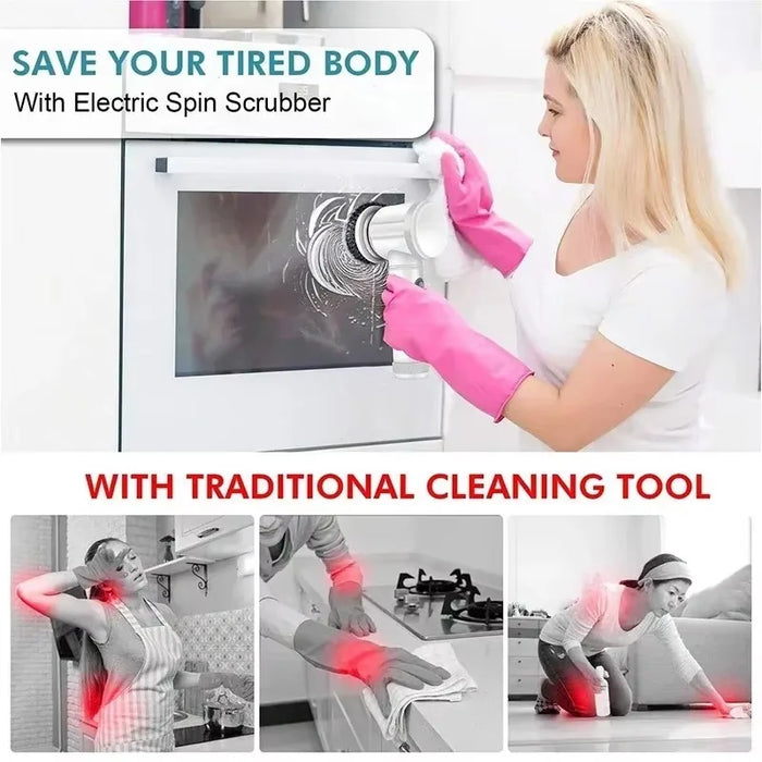Electric Spin Scrubber Cordless Spin Scrubber