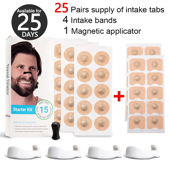 Magnetic Nasal Strips Nasal Breathing Dilators