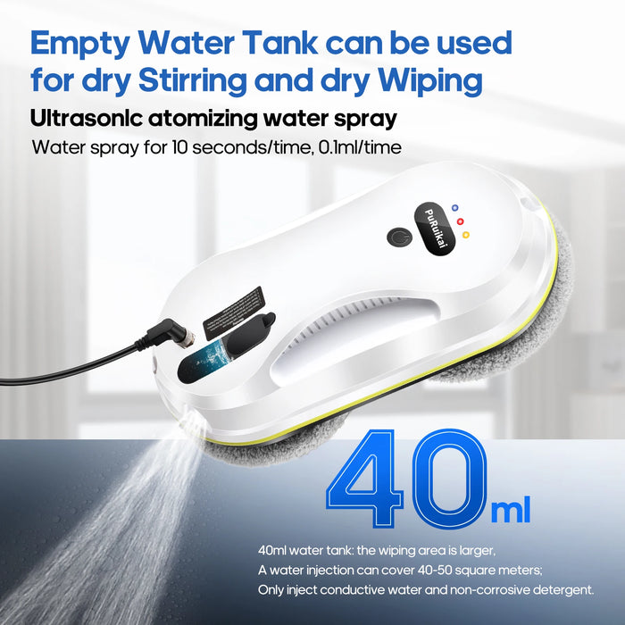 Household window automatic water spray
