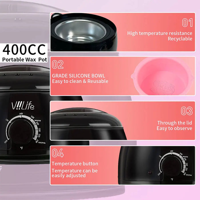 Wax Heater Depilatory Epilator Hair Removal Machine