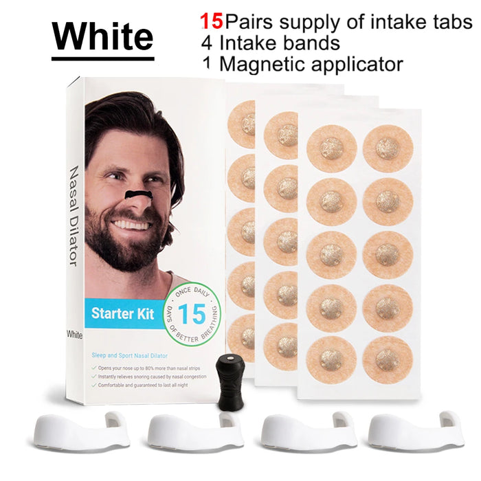 Magnetic Nasal Strips Nasal Breathing Dilators