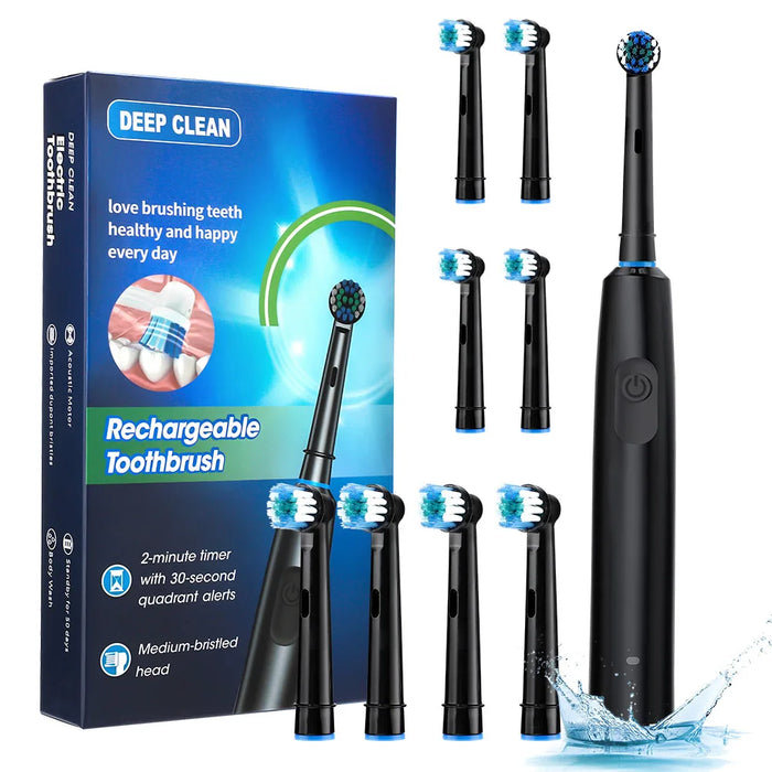 Electric Rotary Toothbrush Rechargeable