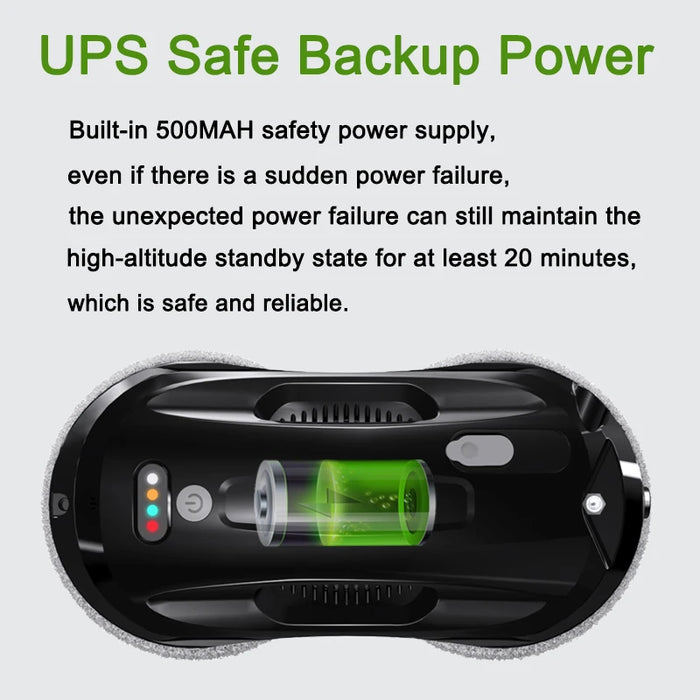 Ultra thin Robot vacuum cleaner window cleaning robot