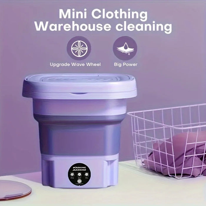 Portable Small Foldable Washing Machine