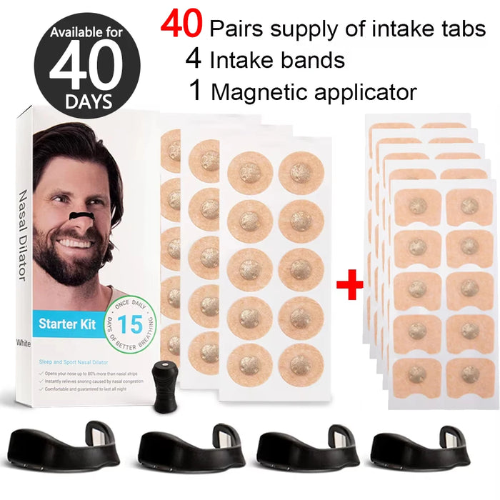 Magnetic Nasal Strips Nasal Breathing Dilators