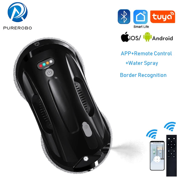 Ultra thin Robot vacuum cleaner window cleaning robot