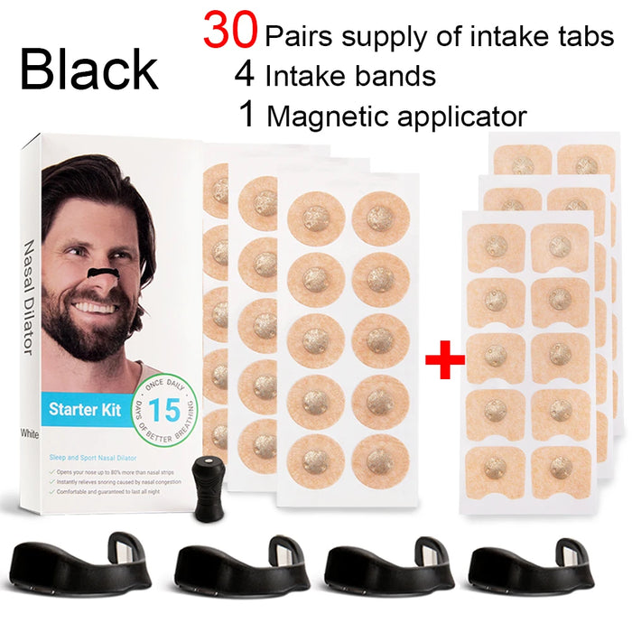 Magnetic Nasal Strips Nasal Breathing Dilators