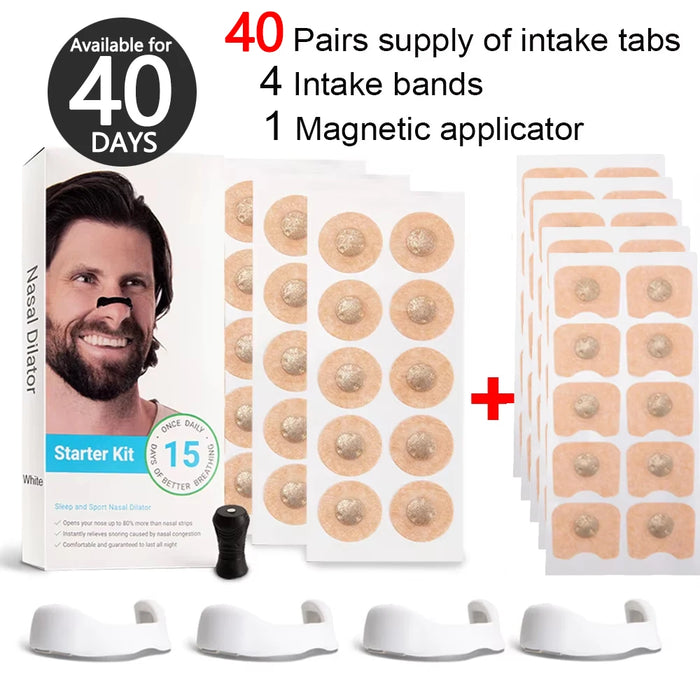 Magnetic Nasal Strips Nasal Breathing Dilators