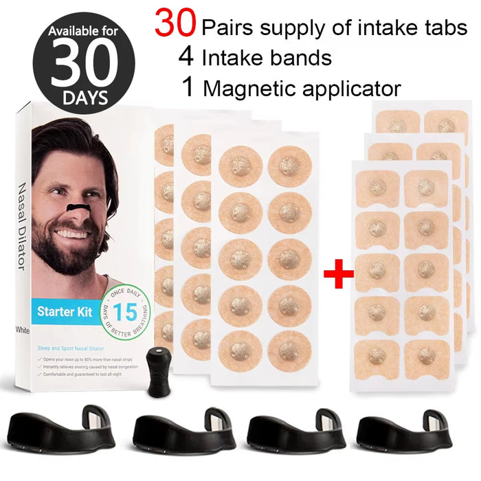 Magnetic Nasal Strips Nasal Breathing Dilators
