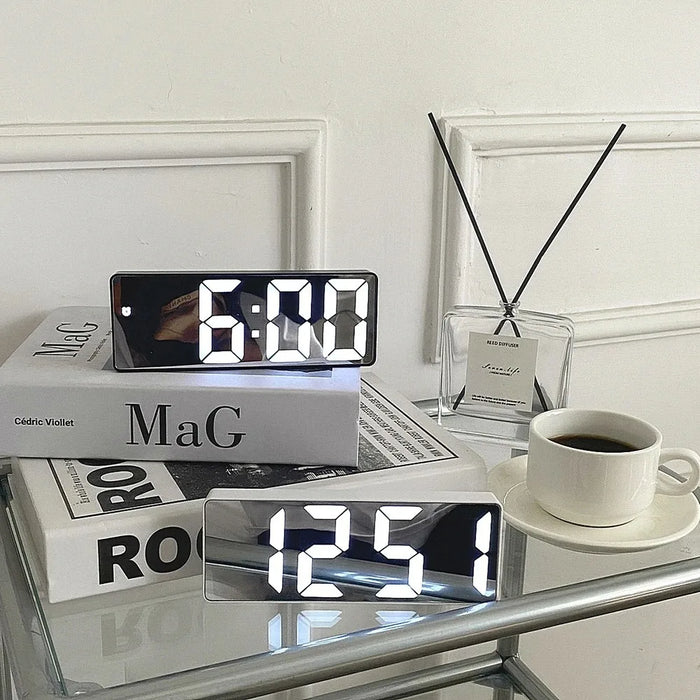 Smart Alarm Clock Bedside Table