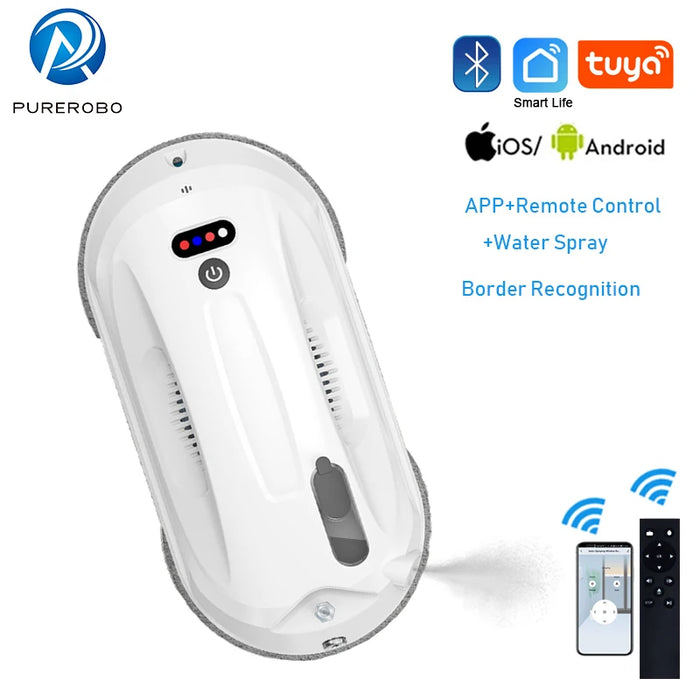 Ultra thin Robot vacuum cleaner window cleaning robot