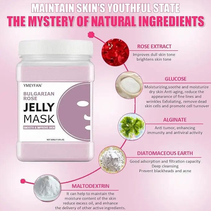 Jelly Face Mask Powder for Facials