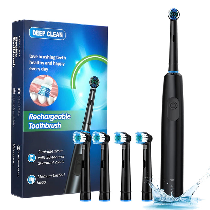 Electric Rotary Toothbrush Rechargeable