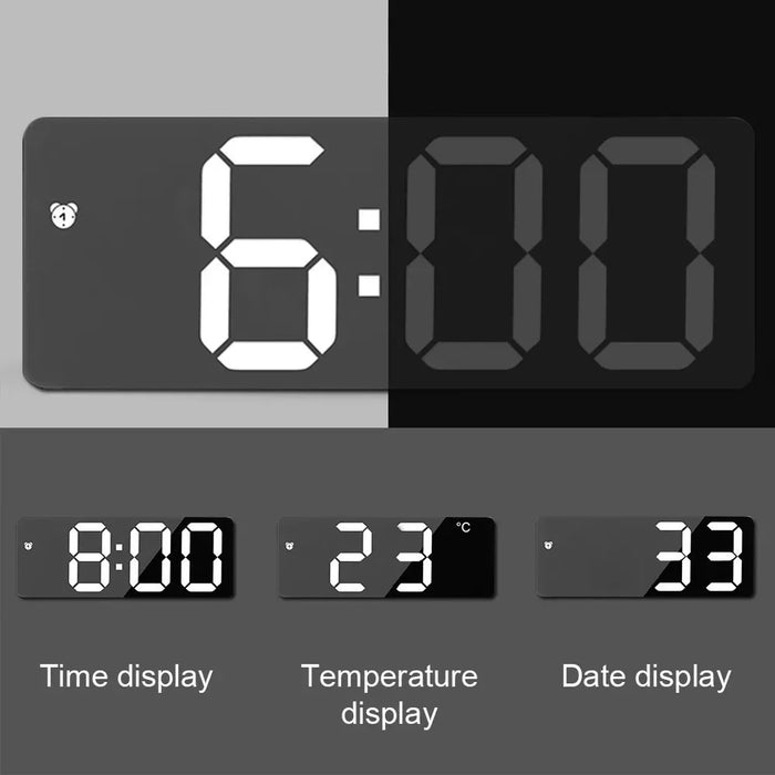 Smart Alarm Clock Bedside Table