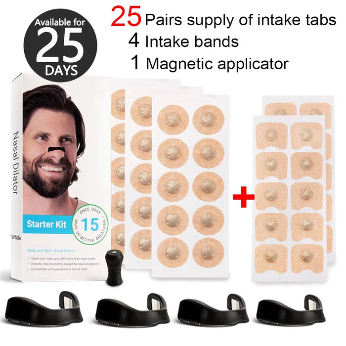 Magnetic Nasal Strips Nasal Breathing Dilators
