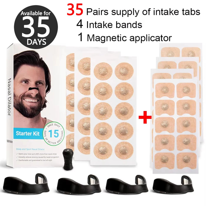 Magnetic Nasal Strips Nasal Breathing Dilators