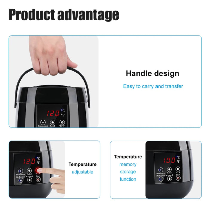 500ML Wax Warmer Digital Wax Heater