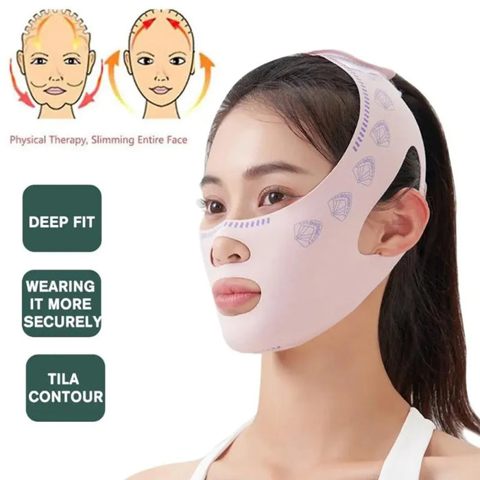 Band Sleeping Mask Beauty Health Chin