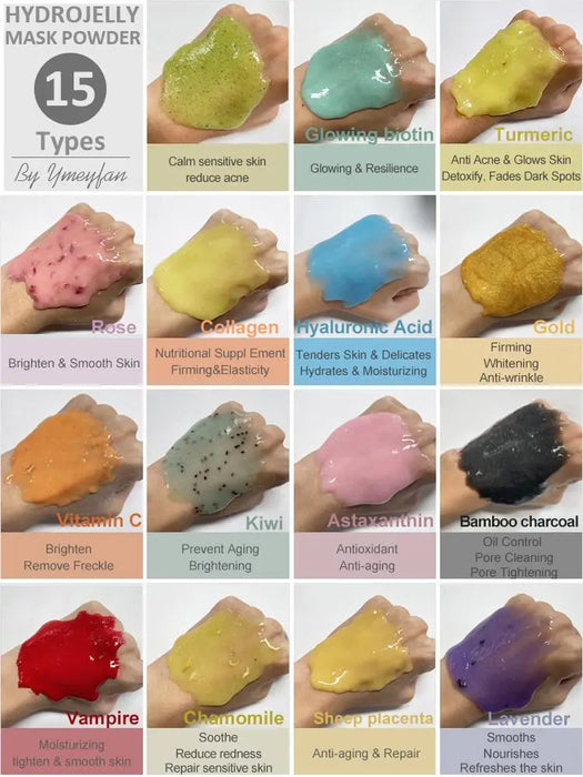 Jelly Face Mask Powder for Facials