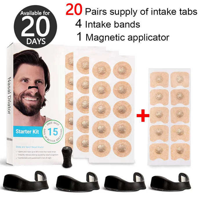 Magnetic Nasal Strips Nasal Breathing Dilators