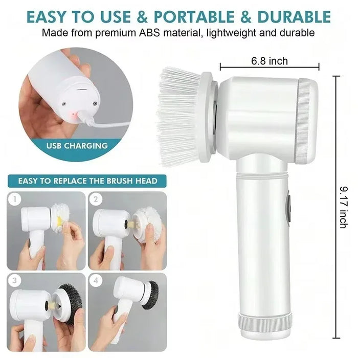 Electric Spin Scrubber Cordless Spin Scrubber