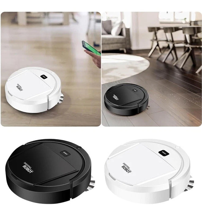 Mini Sweeping Robot Mopping Suction Machine Lazy Vacuum Cleaner 3 in 1